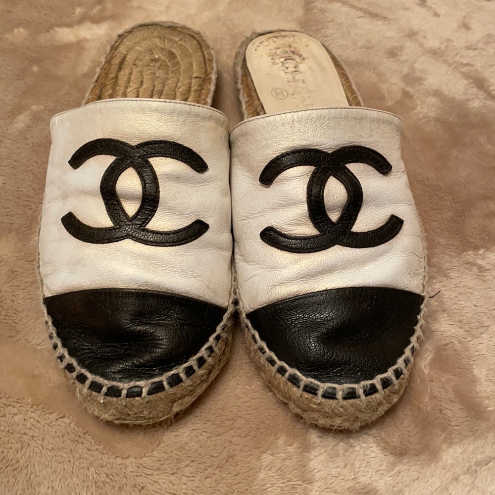 Chanel Espadrille Slides- price firm